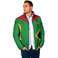 Golden Jaguars Fan Pride Custom Padded Jacket Support Green Gold and Glory - Wonder Print Shop
