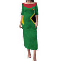 Golden Jaguars Fan Pride Custom Puletasi Support Green Gold and Glory - Wonder Print Shop