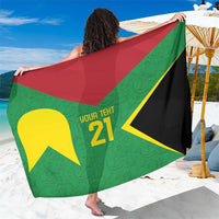 Golden Jaguars Fan Pride Custom Sarong Support Green Gold and Glory - Wonder Print Shop