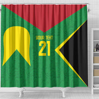 Golden Jaguars Fan Pride Custom Shower Curtain Support Green Gold and Glory - Wonder Print Shop