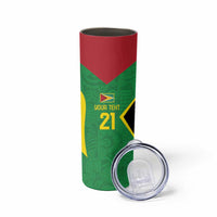 Golden Jaguars Fan Pride Custom Skinny Tumbler Support Green Gold and Glory - Wonder Print Shop