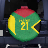 Golden Jaguars Fan Pride Custom Spare Tire Cover Support Green Gold and Glory - Wonder Print Shop