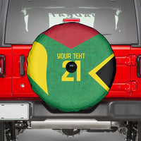 Golden Jaguars Fan Pride Custom Spare Tire Cover Support Green Gold and Glory - Wonder Print Shop