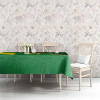 Golden Jaguars Fan Pride Custom Tablecloth Support Green Gold and Glory - Wonder Print Shop