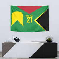 Golden Jaguars Fan Pride Custom Tapestry Support Green Gold and Glory - Wonder Print Shop