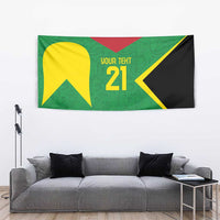Golden Jaguars Fan Pride Custom Tapestry Support Green Gold and Glory - Wonder Print Shop