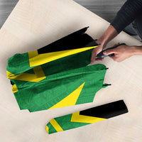 Golden Jaguars Fan Pride Custom Umbrella Support Green Gold and Glory - Wonder Print Shop