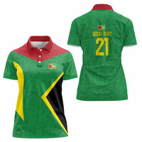 Golden Jaguars Fan Pride Custom Women Polo Shirt Support Green Gold and Glory - Wonder Print Shop