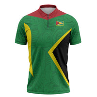 Golden Jaguars Fan Pride Custom Zipper Polo Shirt Support Green Gold and Glory - Wonder Print Shop