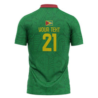 Golden Jaguars Fan Pride Custom Zipper Polo Shirt Support Green Gold and Glory - Wonder Print Shop