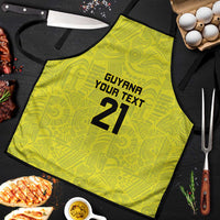 Golden Jaguars Football Custom Apron Proud of Guyana - Wonder Print Shop