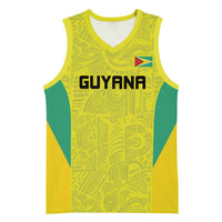 Golden Jaguars Football Custom Basketball Jersey Proud of Guyana - Wonder Print Shop