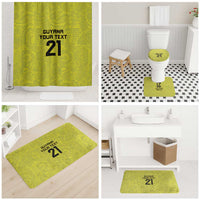 Golden Jaguars Football Custom Bathroom Set Proud of Guyana - Wonder Print Shop
