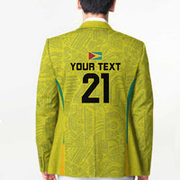 Golden Jaguars Football Custom Blazer Proud of Guyana - Wonder Print Shop