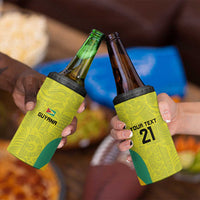 Golden Jaguars Football Custom 4 in 1 Can Cooler Tumbler Proud of Guyana - Wonder Print Shop