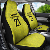 Golden Jaguars Football Custom Car Seat Cover Proud of Guyana - Wonder Print Shop