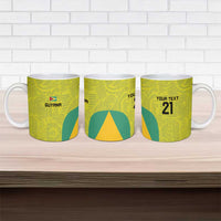 Golden Jaguars Football Custom Ceramic Mug Proud of Guyana - Wonder Print Shop