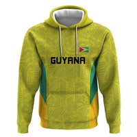 Golden Jaguars Football Custom Hoodie Proud of Guyana - Wonder Print Shop