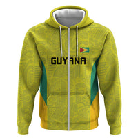 Golden Jaguars Football Custom Hoodie Proud of Guyana - Wonder Print Shop