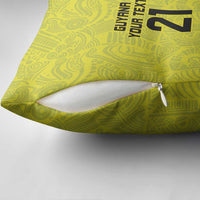 Golden Jaguars Football Custom Pillow Cover Proud of Guyana - Wonder Print Shop