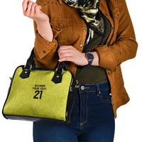 Golden Jaguars Football Custom Shoulder Handbag Proud of Guyana - Wonder Print Shop