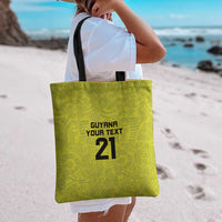 Golden Jaguars Football Custom Tote Bag Proud of Guyana - Wonder Print Shop