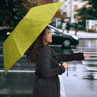 Golden Jaguars Football Custom Umbrella Proud of Guyana - Wonder Print Shop