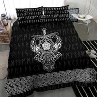 Vikings from Yorkshire Bedding Set Black Spirit of Jorvik - Wonder Print Shop
