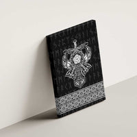 Vikings from Yorkshire Canvas Wall Art Black Spirit of Jorvik - Wonder Print Shop