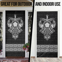 Vikings from Yorkshire Door Cover Black Spirit of Jorvik - Wonder Print Shop