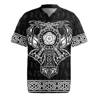 Vikings from Yorkshire Rugby Jersey Black Spirit of Jorvik - Wonder Print Shop