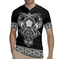 Vikings from Yorkshire Rugby Jersey Black Spirit of Jorvik - Wonder Print Shop