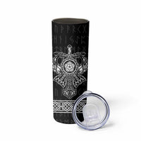 Vikings from Yorkshire Skinny Tumbler Black Spirit of Jorvik - Wonder Print Shop
