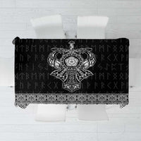 Vikings from Yorkshire Tablecloth Black Spirit of Jorvik - Wonder Print Shop