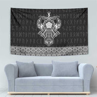 Vikings from Yorkshire Tapestry Black Spirit of Jorvik - Wonder Print Shop