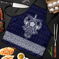 Vikings from Yorkshire Apron Blue Spirit of Jorvik - Wonder Print Shop