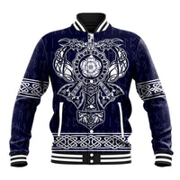 Vikings from Yorkshire Baseball Jacket Blue Spirit of Jorvik - Wonder Print Shop