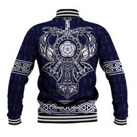 Vikings from Yorkshire Baseball Jacket Blue Spirit of Jorvik - Wonder Print Shop