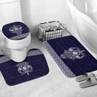 Vikings from Yorkshire Bathroom Set Blue Spirit of Jorvik - Wonder Print Shop