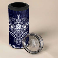 Vikings from Yorkshire 4 in 1 Can Cooler Tumbler Blue Spirit of Jorvik - Wonder Print Shop