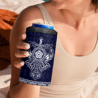 Vikings from Yorkshire 4 in 1 Can Cooler Tumbler Blue Spirit of Jorvik - Wonder Print Shop
