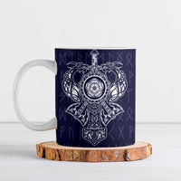 Vikings from Yorkshire Ceramic Mug Blue Spirit of Jorvik - Wonder Print Shop