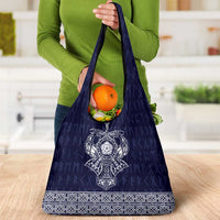 Vikings from Yorkshire Grocery Bag Blue Spirit of Jorvik - Wonder Print Shop