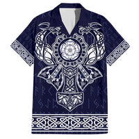 Vikings from Yorkshire Hawaiian Shirt Blue Spirit of Jorvik - Wonder Print Shop