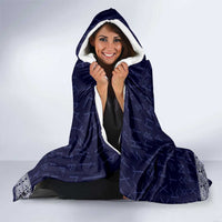 Vikings from Yorkshire Hooded Blanket Blue Spirit of Jorvik - Wonder Print Shop