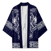 Vikings from Yorkshire Kimono Blue Spirit of Jorvik - Wonder Print Shop