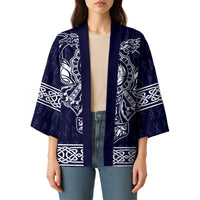Vikings from Yorkshire Kimono Blue Spirit of Jorvik - Wonder Print Shop