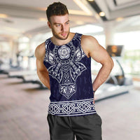 Vikings from Yorkshire Men Tank Top Blue Spirit of Jorvik - Wonder Print Shop
