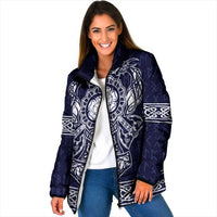 Vikings from Yorkshire Padded Jacket Blue Spirit of Jorvik - Wonder Print Shop