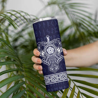 Vikings from Yorkshire Skinny Tumbler Blue Spirit of Jorvik - Wonder Print Shop